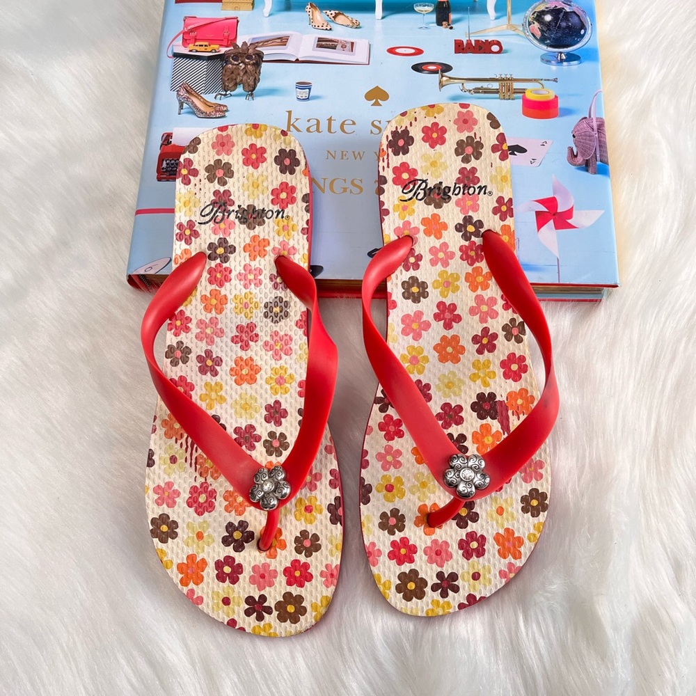 Brighton Flip Flops Size 7 1/2